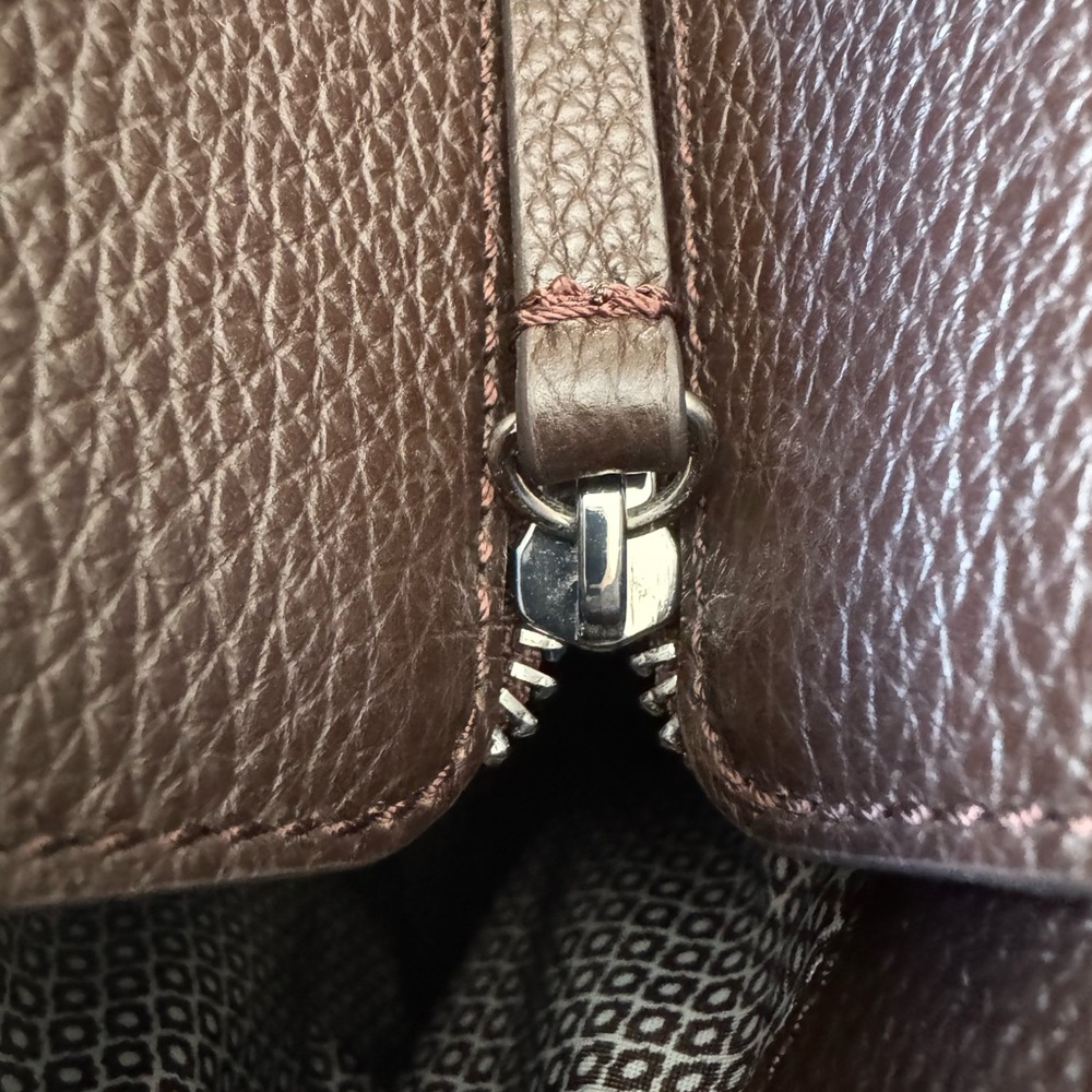 Brighton Wesley Leather tote in Cocoa Tobacco - Picture 13 of 16